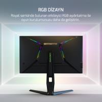 GAMEPOWER 27" Royal T20 RGB 180HZ 0.5MS 2K Flat IPS Pivot 2xUSB HDR400 Gaming Monitör (Sıfır Ölü Piksel Garantili)